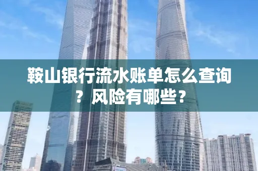 鞍山银行流水账单怎么查询？风险有哪些？