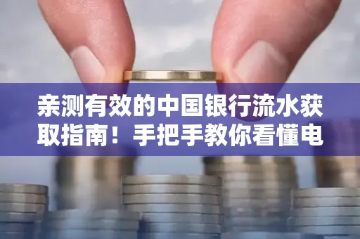 亲测有效的中国银行流水获取指南！手把手教你看懂电子账单查询