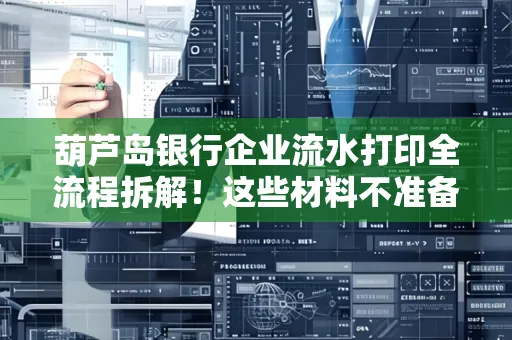 葫芦岛银行企业流水打印全流程拆解！这些材料不准备分分钟白跑一趟